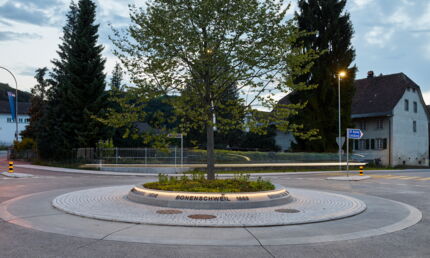Gestaltung Kreisverkehr in Boniswil