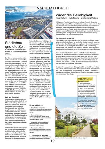 Auszug aus der Jubiläumszeitung