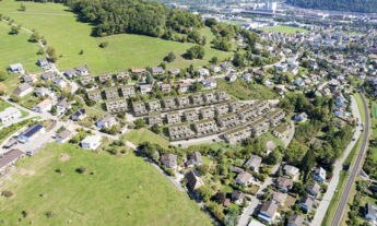 Neubau Siedlung mit 78 Wohneinheiten in Trimbach