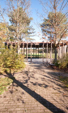 Pavillon für Abdankungen