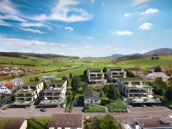 Neubau 5 Mehrfamilienhäuser mit 20 Wohnungen in Herznach