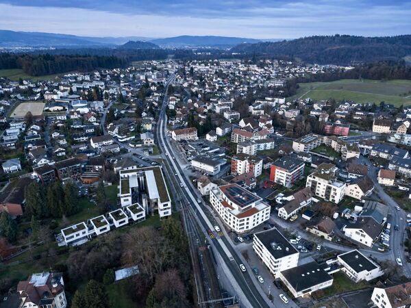 Baufeld I Neubau Apotheke und Wohnungen