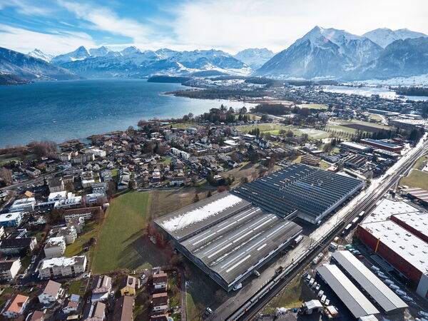 Arealentwicklung «Hoffmann Neopac» mit Wohnen und Pflegeheim Wettbewerb 1. Rang