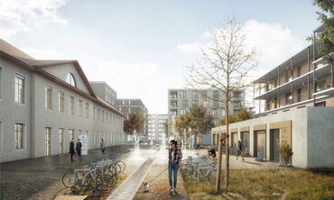 Transformation eines Areals Studienauftrag, Lauématt