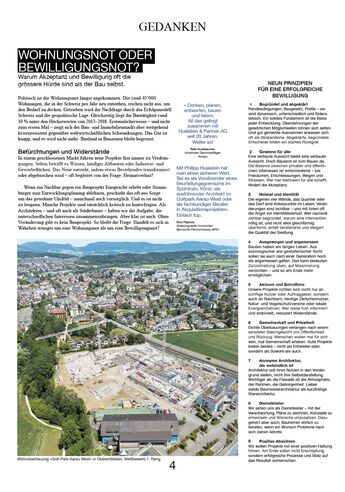 Auszug aus der Jubiläumszeitung