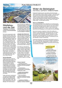 Auszug aus der Jubiläumszeitung
